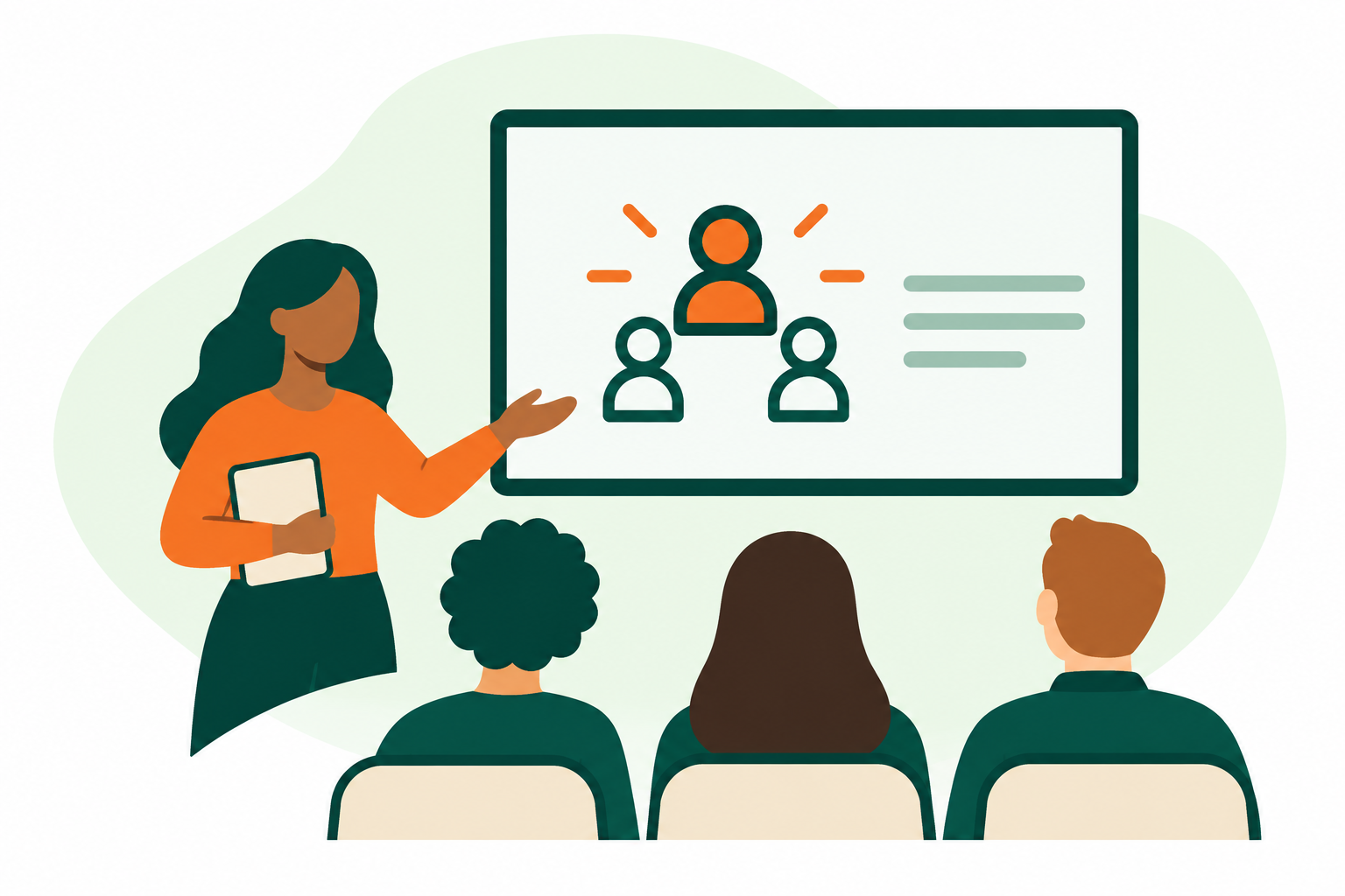 training graphic
